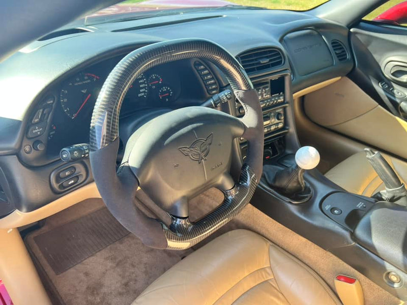 Custom Carbon fiber Steering Wheel 1997-2004 C5 Chevy Corvette