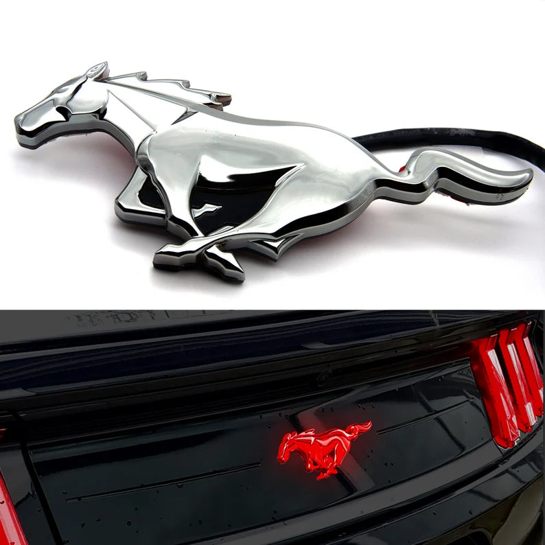 Illumined Mustang Pony Decklid Emblem