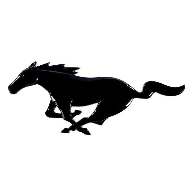 Gloss Black Illuminated Mustang Grille Emblem